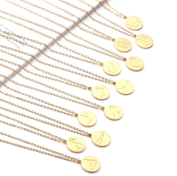 ✨Aries Constellation Engraved Necklace✨ - Picture 2 of 4